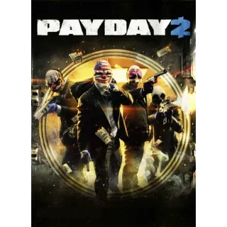 PayDay 2 Clave de Steam GLOBAL