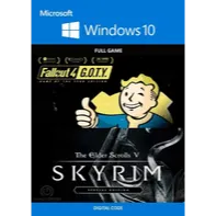 The Elder Scrolls V: Skyrim Anniversary Edition and Fallout 4 G.O.T.Y Bundle - Windows 10 Store