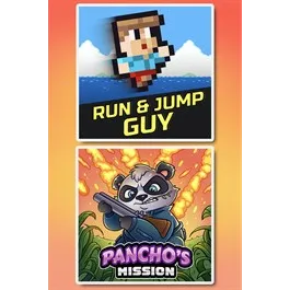 Indie Platformer Bundle: Run & Jump Guy + Pancho's Mission [Game Account]