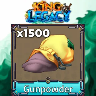 x1500 Gunpowder - King Legacy