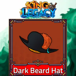 Dark Beard Hat - King Legacy