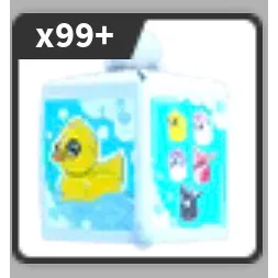 100X RUBBER DUCKY BOX