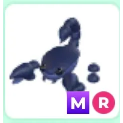 HALLOWEEN BLUE SCORPION 