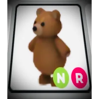 Brown Bear Neon Rideable 