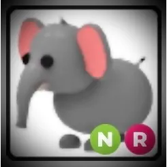 Elephant Neon Rideable 