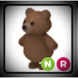 Brown Bear Neon Rideable 