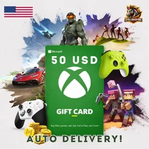 $50.00 USD Xbox Gift Card