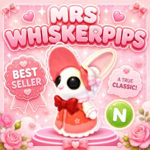 Neon Mrs Whiskerpips
