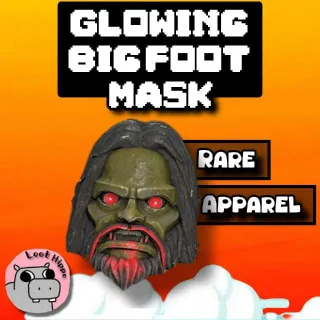 Glowing Bigfoot Mask