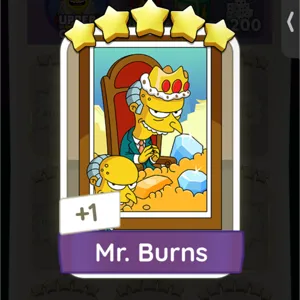 Mr.Burns Monopoly Go