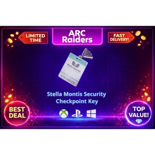 Stella Montis Security Checkpoint key x1