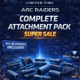 ARC RAIDERS Complete Attachment Blueprint Pack