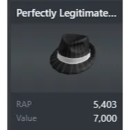 Limited | Perfectly Legitimate Business Hat