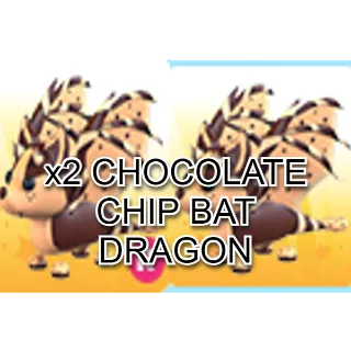X2 CHOCOLATE CHIP BAT DRAGON
