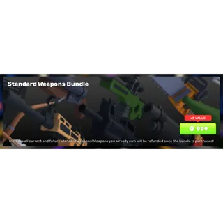Standard Weapons Bundle - Rivals [999R]