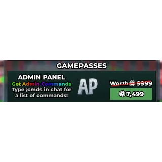 Admin Commands Steal a Brainrot [7499R]