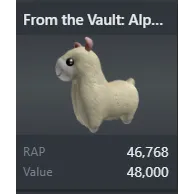 Limited | From the Vault: Alpaca Plushie