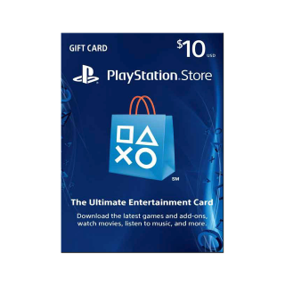 PSN Playstation Network Gift Card $10 (USA) - PlayStation Store Gift ...