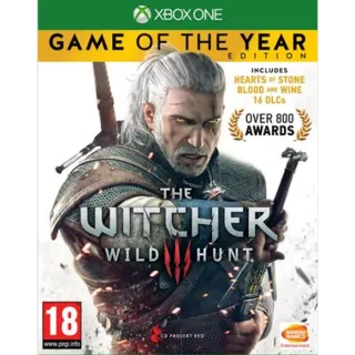 The Witcher 3: Wild Hunt Game of the Year XBOX