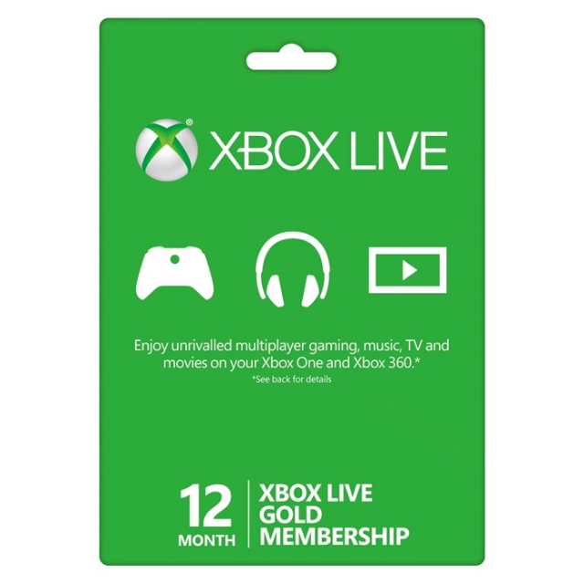buy xbox live gold gift card
