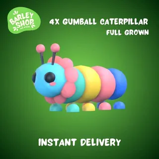 4x Gumball Caterpillar | Adopt Me 🦋