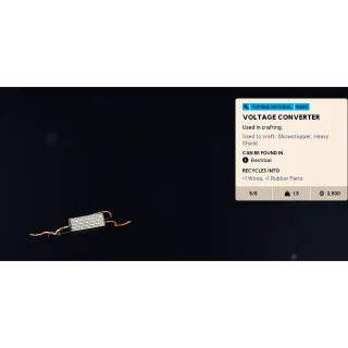 VOLTAGE CONVERTER X5 | ARC RAIDERS