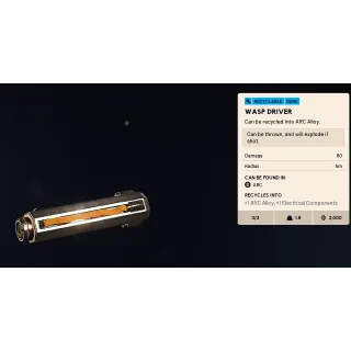 WASP DRIVER X3 | ARC RAIDERS