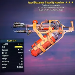 Weapon | Quad Flamer Q50c25lvc