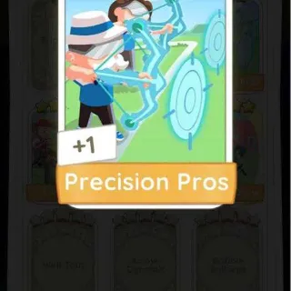 Precision Pros Monopoly go Stickers