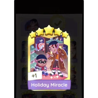 Holiday Miracle Golden Blitz Sticker