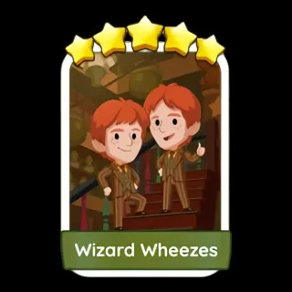 Wizard Wheezes Monopoly Go Stickers