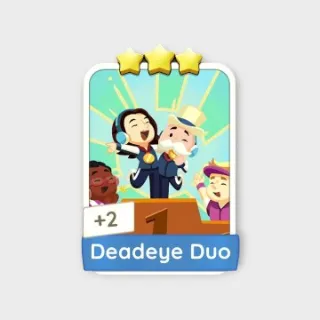 Deadeye Duo Monopoly Go Stickers