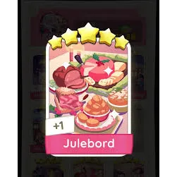 Julebord Monopoly go Stickers