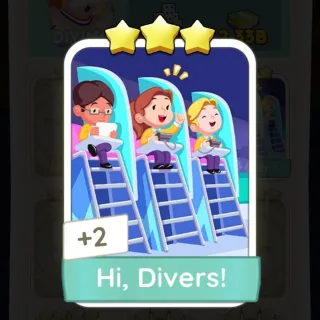  Hi Divers! Monopoly go Stickers
