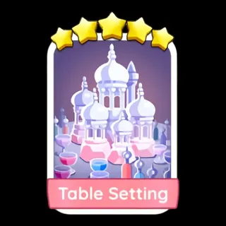 Table Setting Monopoly Go Stickers