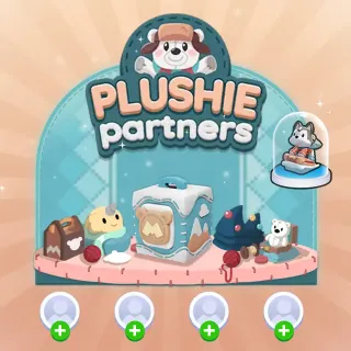 4 X Slot Plushie Partner