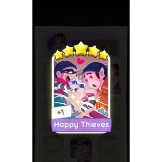 Happy Thieves Monopoly go Stickers