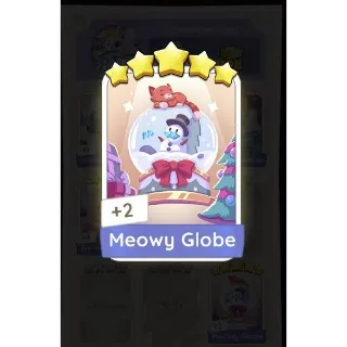 Meowy Globe Monopolygo Stickers