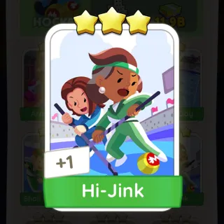 Hi Jink Monopoly Go Stickers