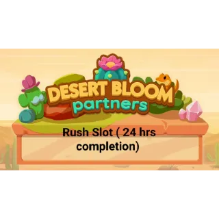 Desert Bloom Partner Event SlotX1 Monopoly Go 