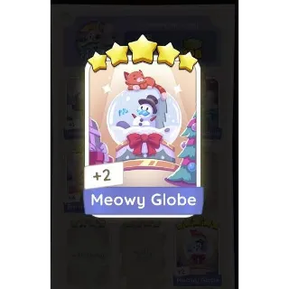 Meowy Globe Monopolygo Stickers