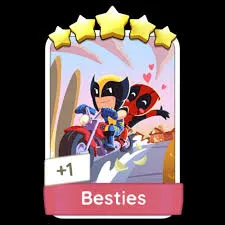 Besties Monopolygo Stickers