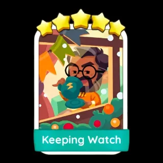 Keeping Watch Monopoly Go Stickers