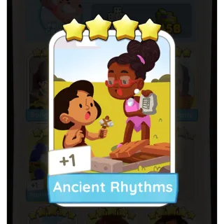 Ancient Rhythms Monopoly Go Stickers