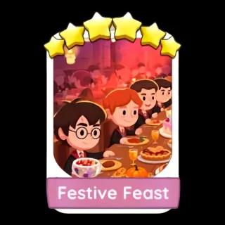 Festive Feast Monopoly Go Stickers