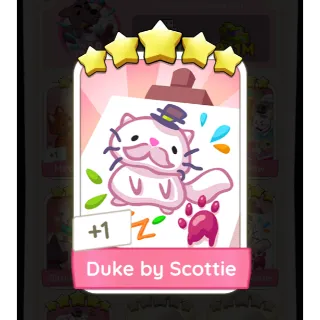 Duke By Scottie Monopoly Go Stickers