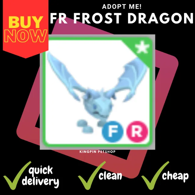 FR FROST DRAGON - Adopt Me Game Items - Gameflip