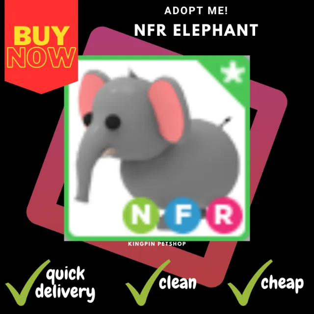 NFR ELEPHANT Adopt Me Game Items Gameflip