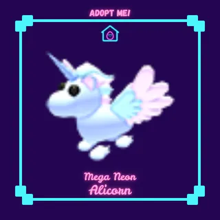 Mega Neon Alicorn