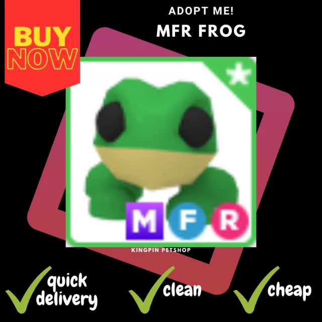 MFR FROG - Adopt Me Game Items - Gameflip